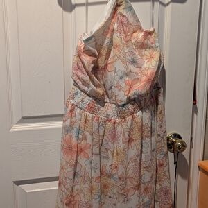 Maurices White Floral Dress